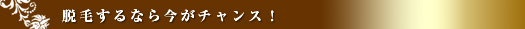 tittle脱毛するならいまがチャンス